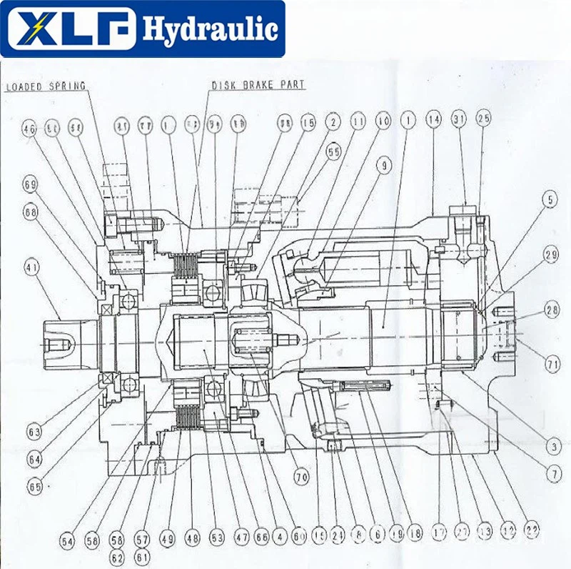 AMC-30A-M2 Special Hydraulic Motor For Keeling Cranes On Ships price