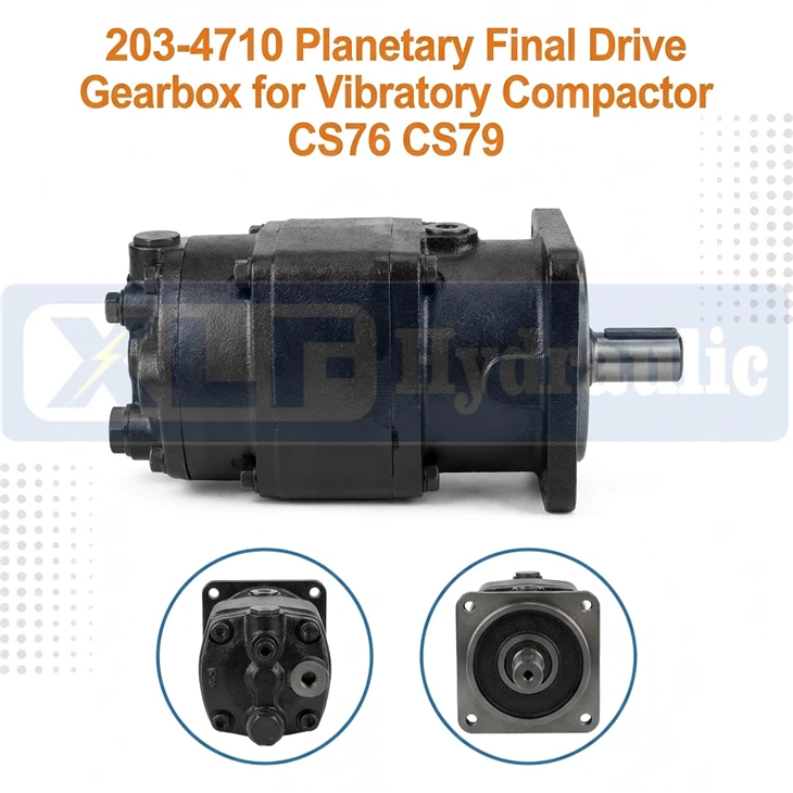 203-4710 Planetary Final Drive Gearbox For Vibratory Compactor CS76 CS79
