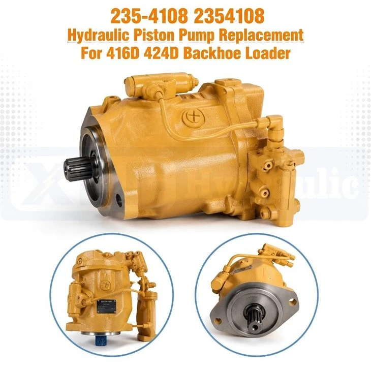 235‑4108 2354108 Hydraulic Piston Pump Replacement For 416D 424D Backhoe Loader