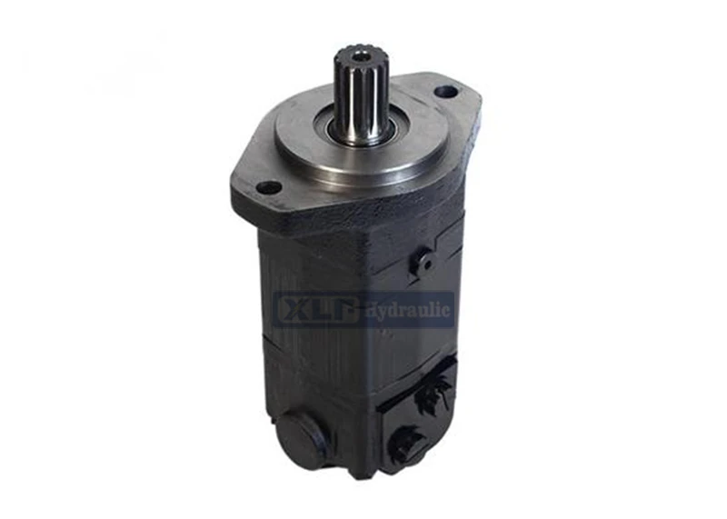 400cc Hydraulic Motor 2 Bolt Rhomb Flange Pilot 14T Spline Shaft 31.75mm 101.6mm factory