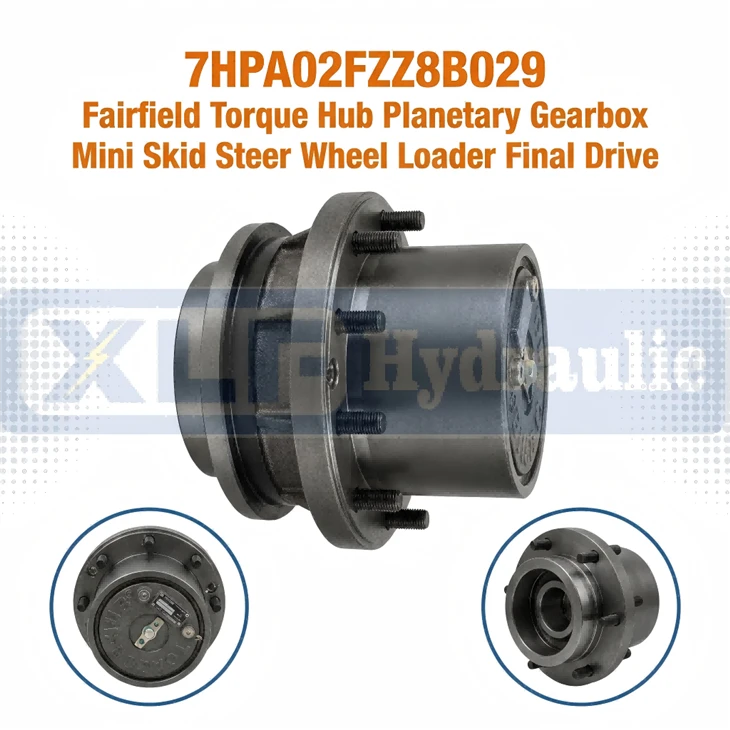 7hpa02fzz8b029 Fairfield Gearbox for Mini Skid Steer Wheel Loader
