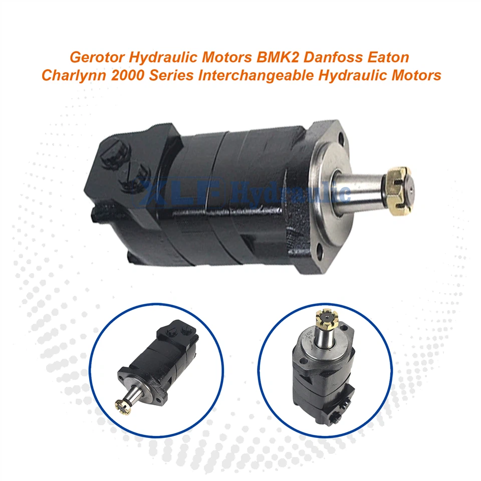 BMK2 Gerotor Hydraulic Motor - Danfoss Eaton Charlynn 2000 Series Interchangeable