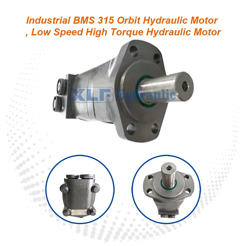 BMS 315 Orbit Hydraulic Motor - Low Speed High Torque For Industrial Use