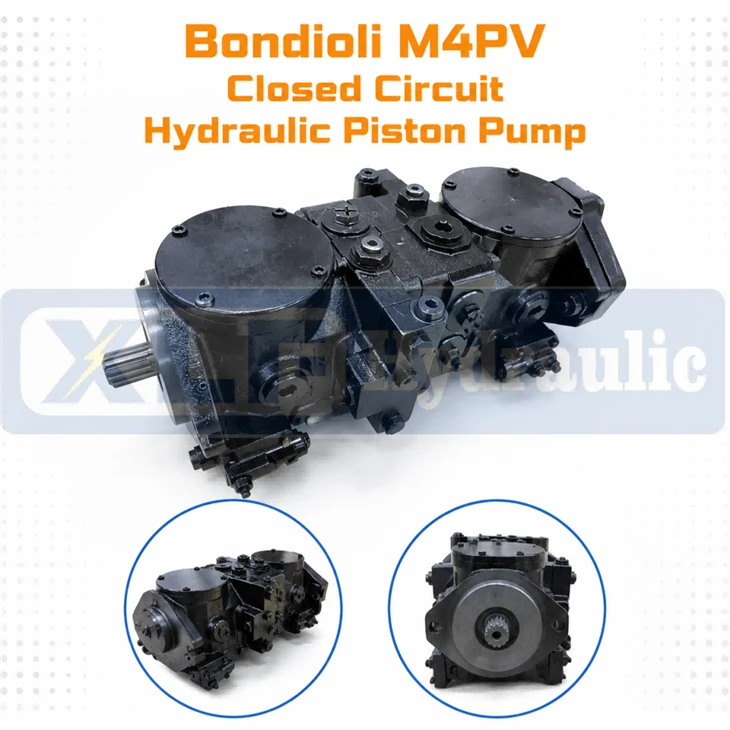 Bondioli M4PV Closed Circuit Hydraulic Piston Pump
