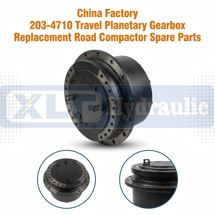 China Factory 203-4710 Travel Planetary Gearbox Replacement Road Compactor Spare Parts