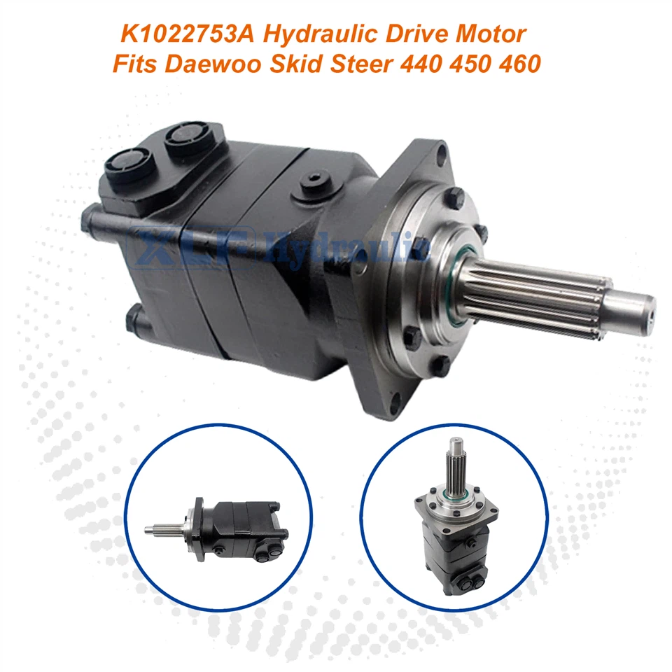 Daewoo Skid Steer 440-450-460 Hydraulic Drive Motor - K1022753A
