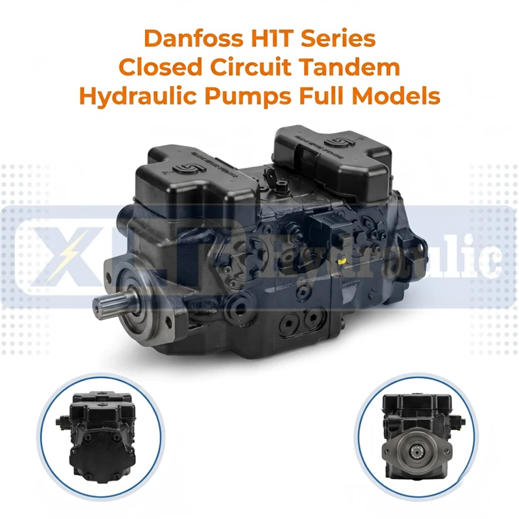 Danfoss H1T Series Closed Circuit Tandem Hydraulic Pumps Full Models
