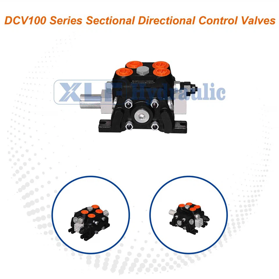 DCV100 Series Sectional Directional Control Hydraulic Direction For Trucks