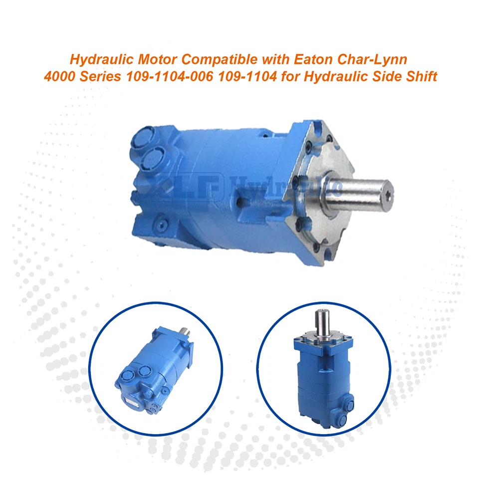 DH80 Hydraulic Geroler Motor - 2 Bolts SAE Flange For Winch Drive