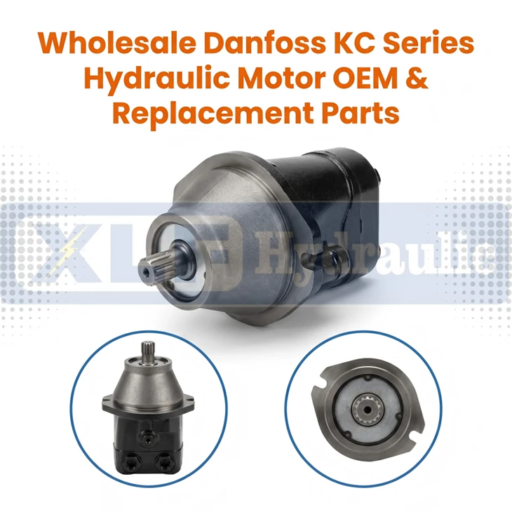 Durable KC38 Hydraulic Motor 350bar High Pressure For Light Construction Equipment