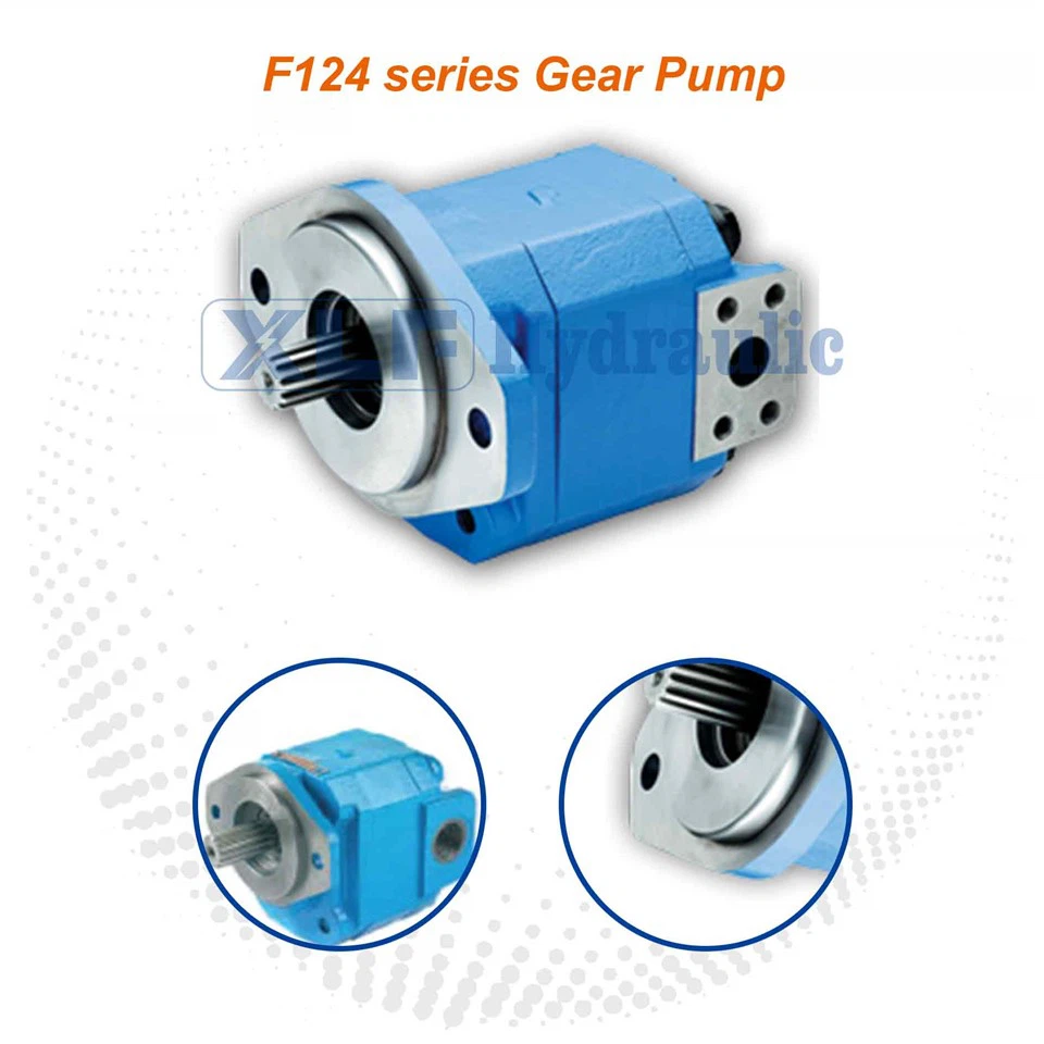 F124 Series High-pressure Bent Axial Piston Pump for Excavators