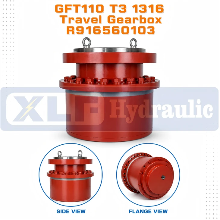 GFT110 T3 1316 Travel Gearbox Reducer R916560103