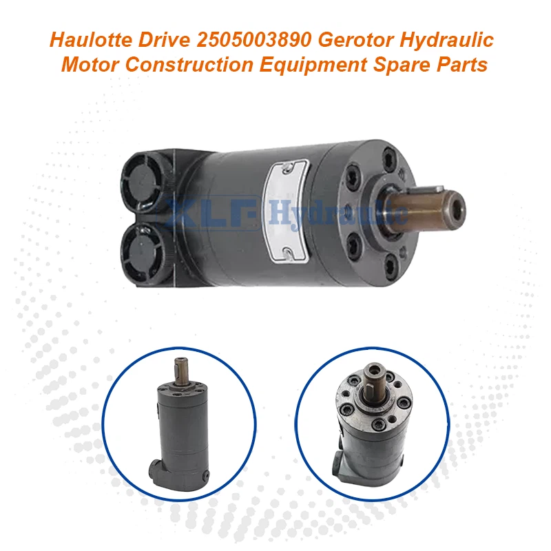Haulotte 2505003890 Gerotor Hydraulic Motor - Low Speed High Torque Drive Parts