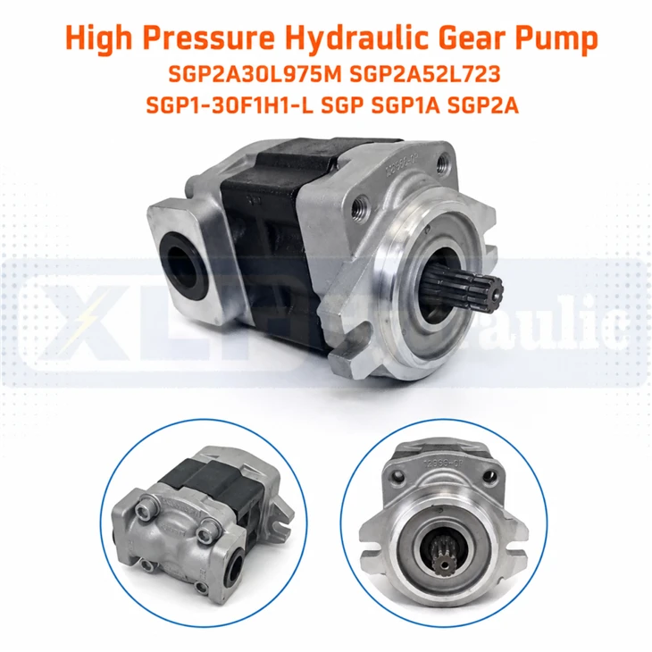 High Pressure Hydraulic Gear Pump SGP2A30L975M SGP2A52L723 SGP1‑30F1H1‑L SGP SGP1A SGP2A
