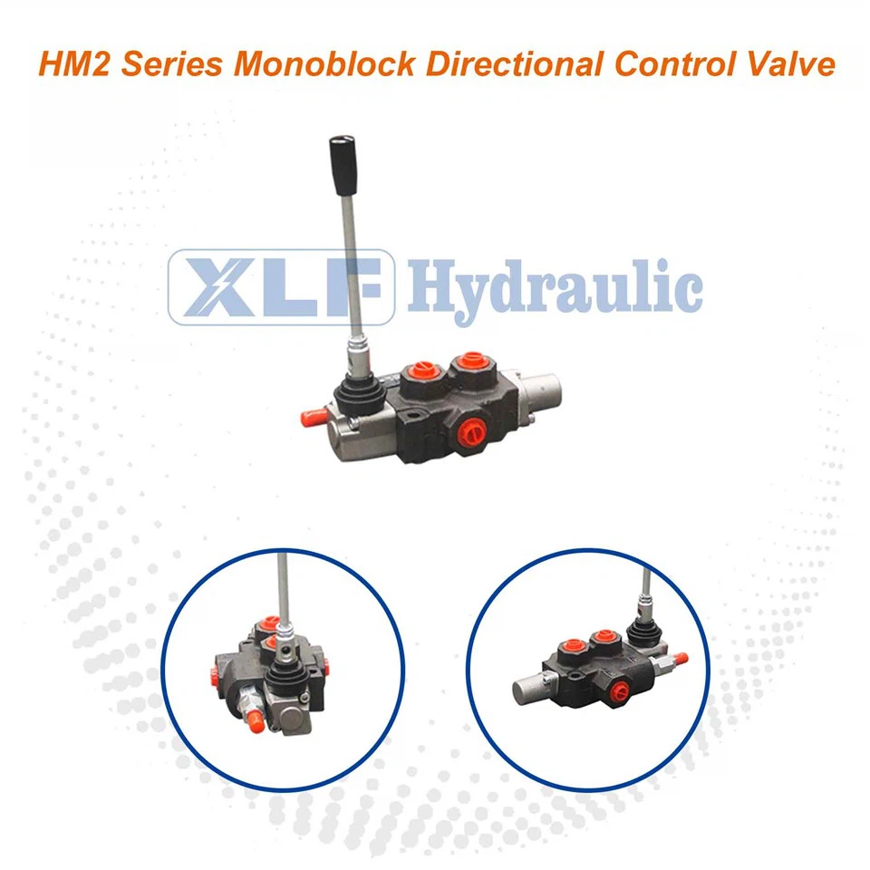 HM2 Series Monoblock Directional Hydraulic Metering Valve For Bulldozers