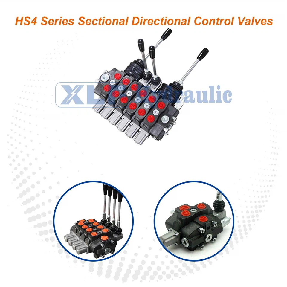 HS4 Series Hydraulic Sectional Directional Control Sliding Spool Valve