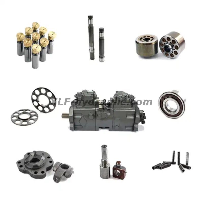 Mini Excavator Hydraulic K3V63DT Repair Kits Kawasaki K5V80 Excavator Hydraulic Axial Piston Pump Hydraulic Systems