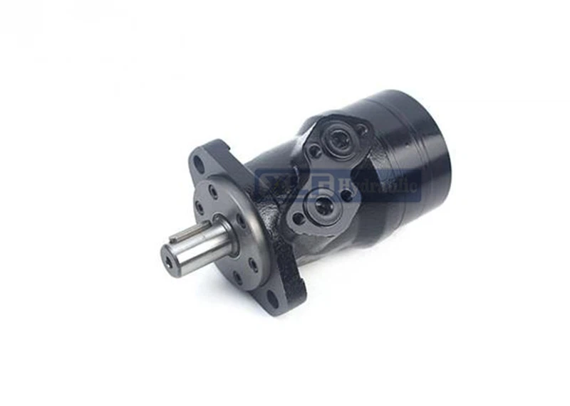 OMR 100cc Gerotor Hydraulic Motor - 25mm Parallel Keyed Shaft End Ports Low Speed High Torque high quality