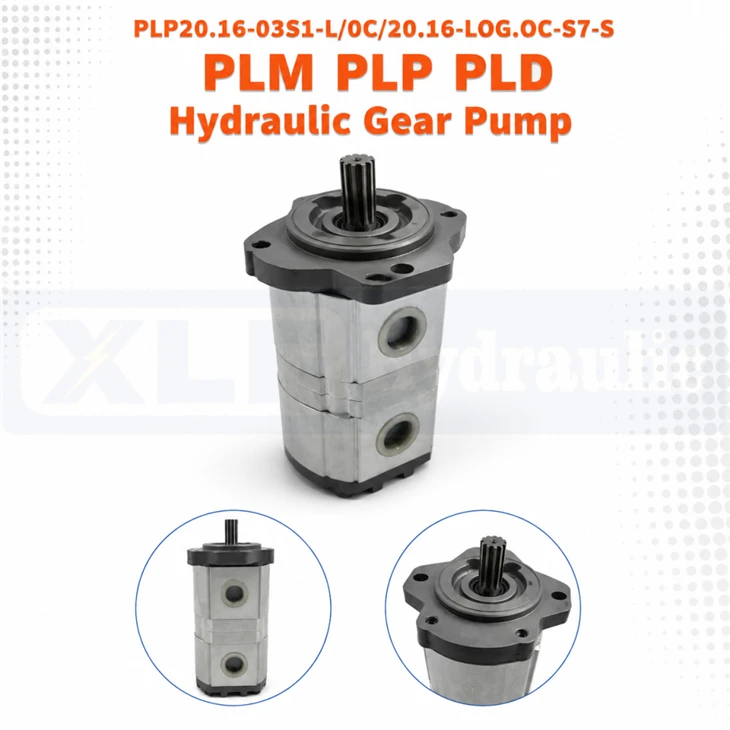 PLP20.16‑03S1‑L/0C/20.16‑LOG.OC‑S7‑S PLM PLP PLD Hydraulic Gear Pump