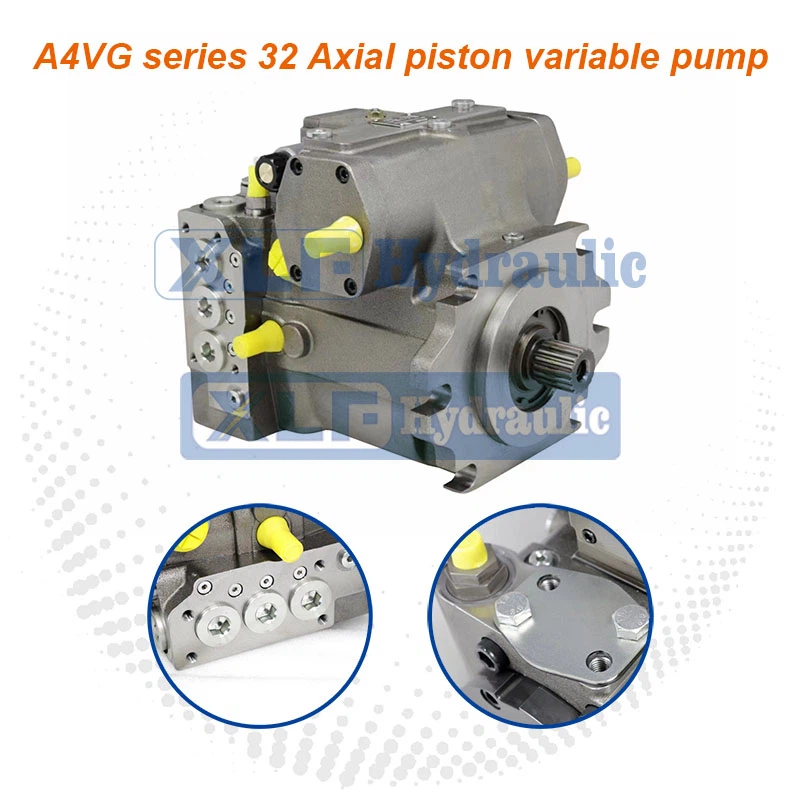 Rexroth A4VG Series 40 Dual Piston Pump For Industrial Machinery