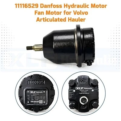 11116529 Danfoss Hydraulic Motor Fan Motor For Volvo Articulated Hauler