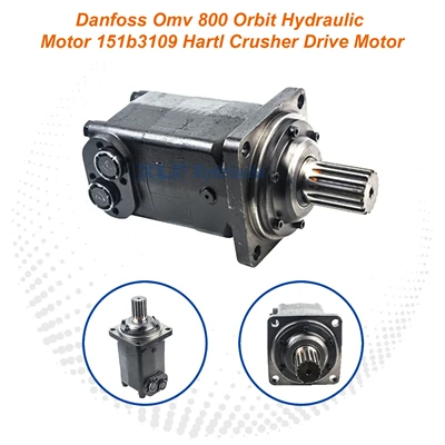 151B3109 Danfoss OMV800 Hydraulic Motor Hartl Crusher