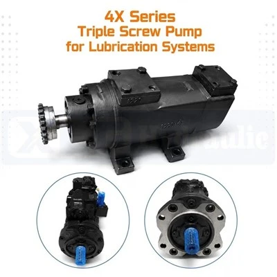 4X Series Triple Screw Pump For Lubrication Systems
