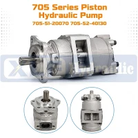 705 Series Piston Hydraulic Pump 705-51-20070 705-52-40130