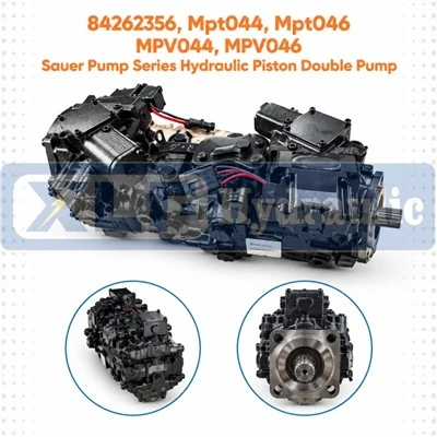 84262356, Mpt044, Mpt046, MPV044, MPV046, Sauer Pump Series Hydraulic Piston Double Pump