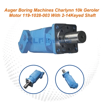 Auger Boring Machines Charlynn 10k Geroler Motor 119-1028-003 2-1/4" Keyed Shaft