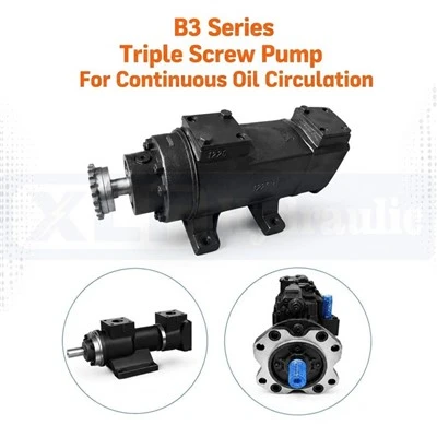 B3 Series Triple Screw Pump For Continuous Oil Circulation
