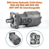 BM6 Series Hydraulic Orbit Motor BM6-630 BM6-800 BM6-985 BMT OMT 6K Interchangeable