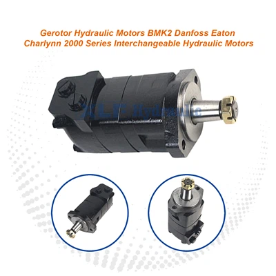 BMK2 Gerotor Hydraulic Motor - Danfoss Eaton Charlynn 2000 Series Interchangeable
