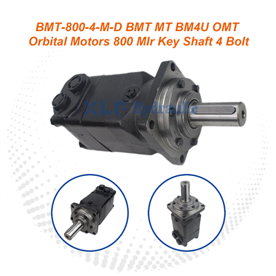 BMT-800-4-M-D Orbital Motor 800 Mlr Key Shaft 4-Bolt Hydraulic Motor (BMT MT BM4U OMT Series)