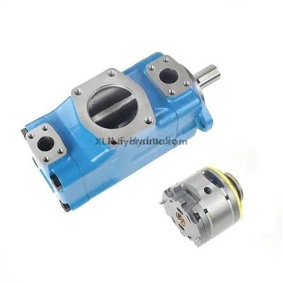 CAT 6E2064 Vickers 4535VQ Hydraulic Frequency Controlled Pump Group for CAT Wheel Loader