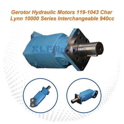 Char Lynn 10000 Series 119-1043 Gerotor Hydraulic Motor 940cc Interchangeable