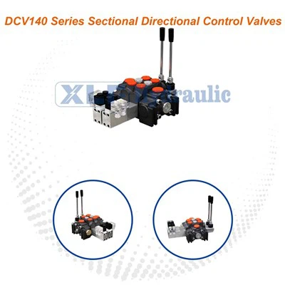 DCV140 Series Sectional Directional Hydraulic Pump Control Valve