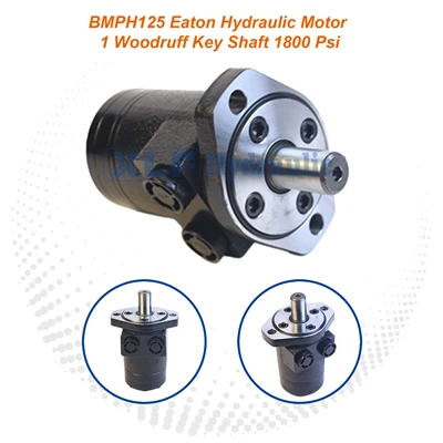 Eaton Hydraulic Motor BMPH125 | 1" Woodruff Key Shaft | 1800 Psi