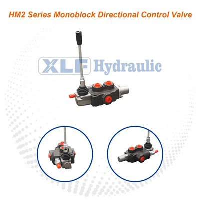 HM2 Series Monoblock Directional Hydraulic Metering Valve For Bulldozers