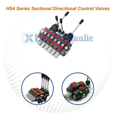 HS4 Series Hydraulic Sectional Directional Control Sliding Spool Valve