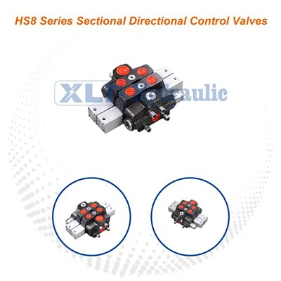 HS8 Series Hydraulic Control Sectional Directional Controlunidirectional Flow Control Valve