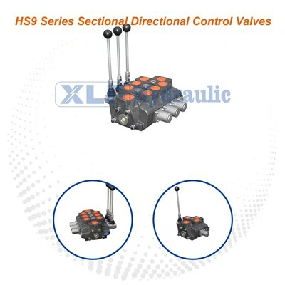 HS9 Series Hydraulic Control Directional Monoblock High Pressure Hydraulic Valves