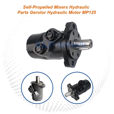 MP125 Gerotor Hydraulic Motor - Low Speed High Torque For Self-Propelled Mixers | CE