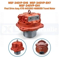 MSF-340VP-EH6 MSF-340VP-EH7 MSF-340VP-EH1 Final Drive Assy KYB 4452563 4688059 Travel Motor