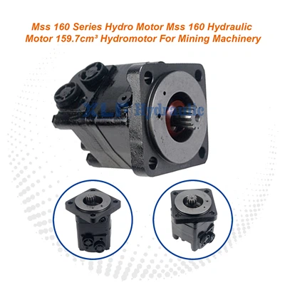 MSS 160 Series Hydraulic Hydro Motor | 159.7cm³ For Mining Machinery