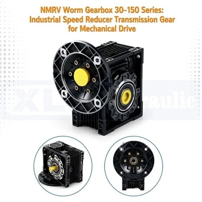 NMRV Worm Gearbox 30‑150 Series: Industrial Speed Reducer Transmission Gear For Mechanical Drive