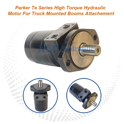 Parker Te Series High Torque Hydraulic Motor For Truck Mounted Boom Attachment