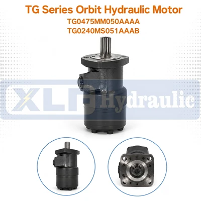 TG Series Orbit Hydraulic Motor TG0475MM050AAAA TG0240MS051AAAB
