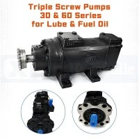 Triple Screw Pumps 3D & 6D Series For Lube & Fuel Oil
