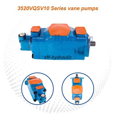 Vickers 3520VQSV10 Series High Pressure Main Oil Pump for Wheel Loaders